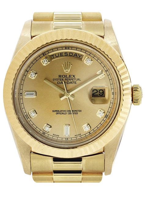 rolex day date gold gewicht|Rolex Day-Date 41mm gold.